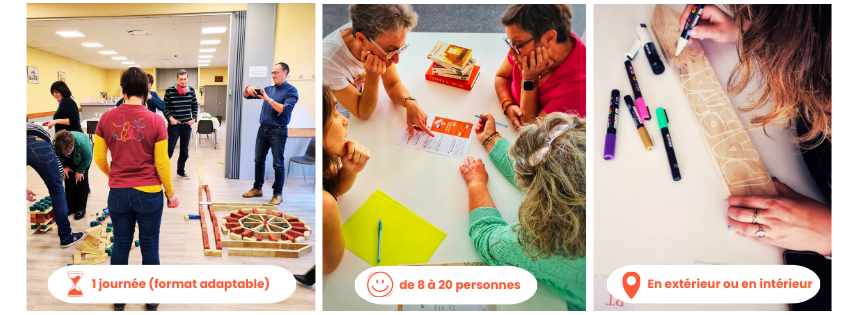 "JEUX SMILE ET J'AGIS" TEAMBUILDING COLLABORATIF